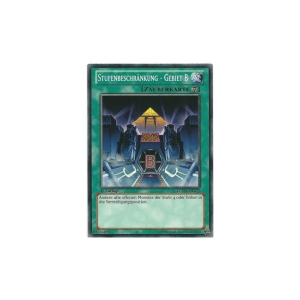 Stufenbeschr&auml;nkung - Gebiet B LCYW-DE279