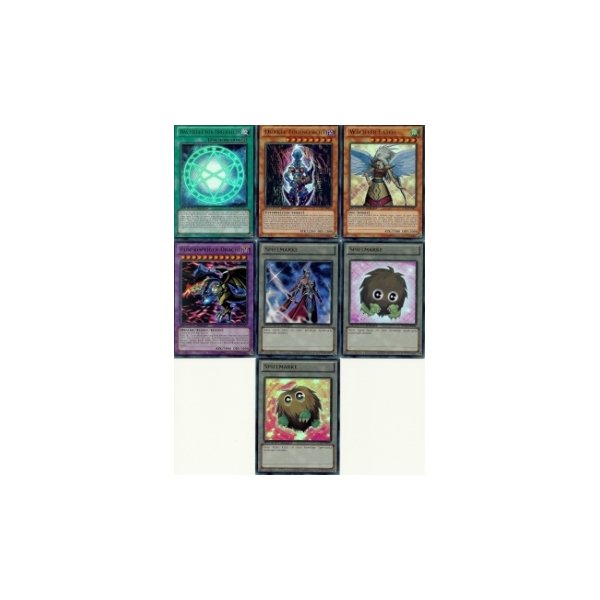 01 Legendary Collection 3 - Ultra Rare Set komplett (alle Karten von LC03-DE001 bis LC03-DE007) LC03-Set1