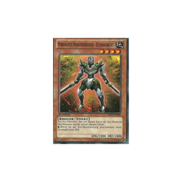 Heroischer Herausforderer - Extraschwert ABYR-DE008