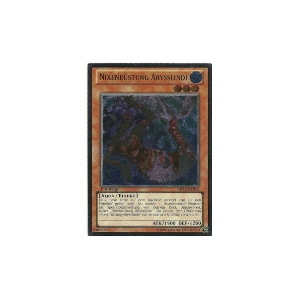 Nixenr&uuml;stung Abysslinde (Ultimate Rare) ABYR-DE014umr