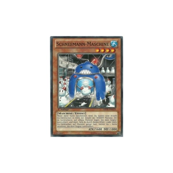 Schneemann-Maschine ABYR-DE029