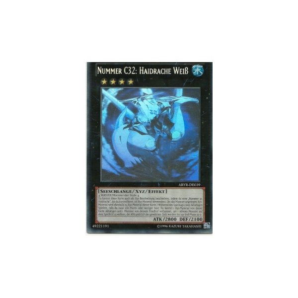 Nummer C32: Haidrache Wei&szlig; (Ghost Rare) ABYR-DE039gr