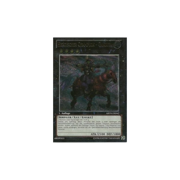 Heroischer Champion - Gandiva (Ultimate Rare) ABYR-DE042umr
