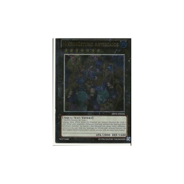 Nixenr&uuml;stung Abyssgaios (Ultimate Rare) ABYR-DE046umr