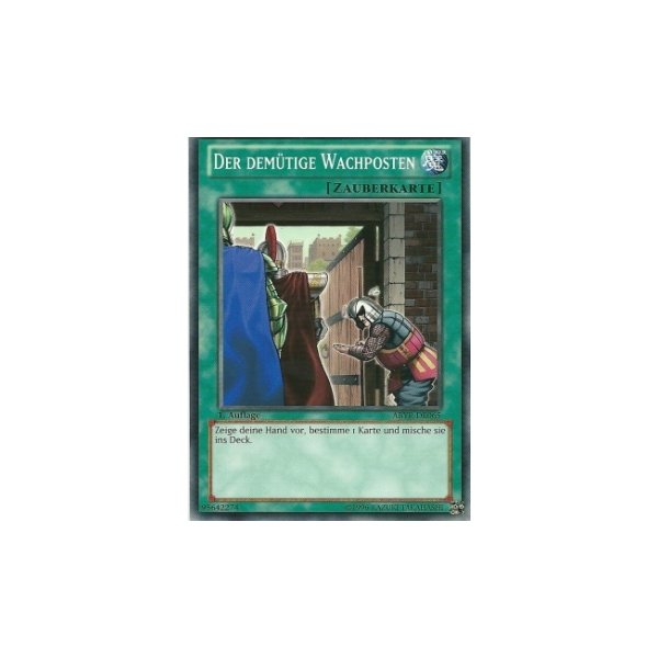 Der dem&uuml;tige Wachposten ABYR-DE065