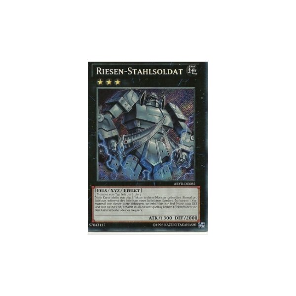 Riesen-Stahlsoldat ABYR-DE085
