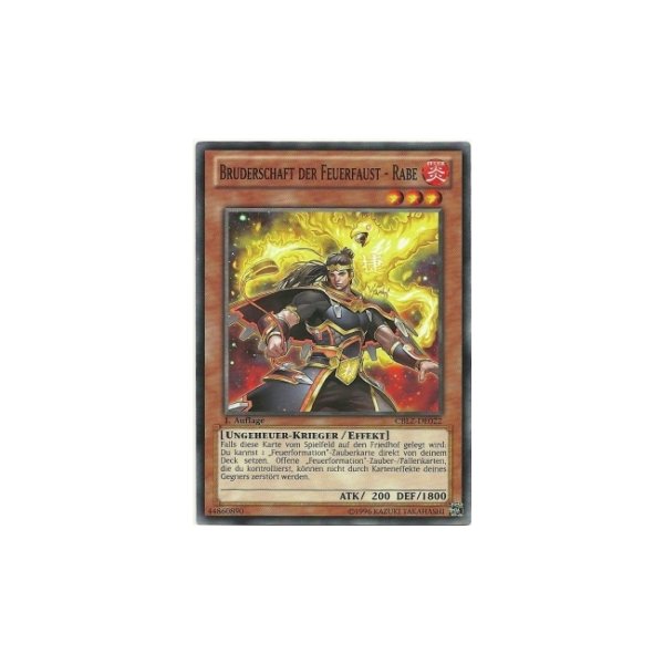 Bruderschaft der Feuerfaust - Rabe CBLZ-DE022