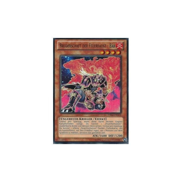 Bruderschaft der Feuerfaust - B&auml;r (Ultra Rare) CBLZ-DE024