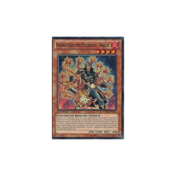 Bruderschaft der Feuerfaust - Drache CBLZ-DE025