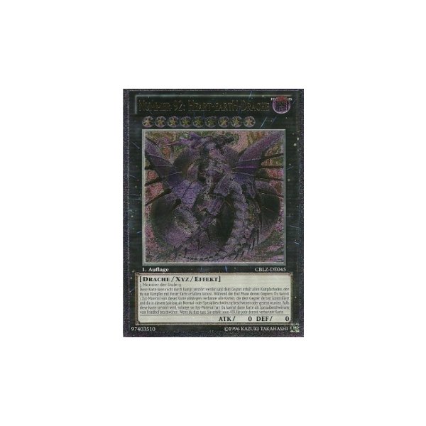 Nummer 92: Heart-eartH-Drache (Ultimate Rare) CBLZ-DE045umr