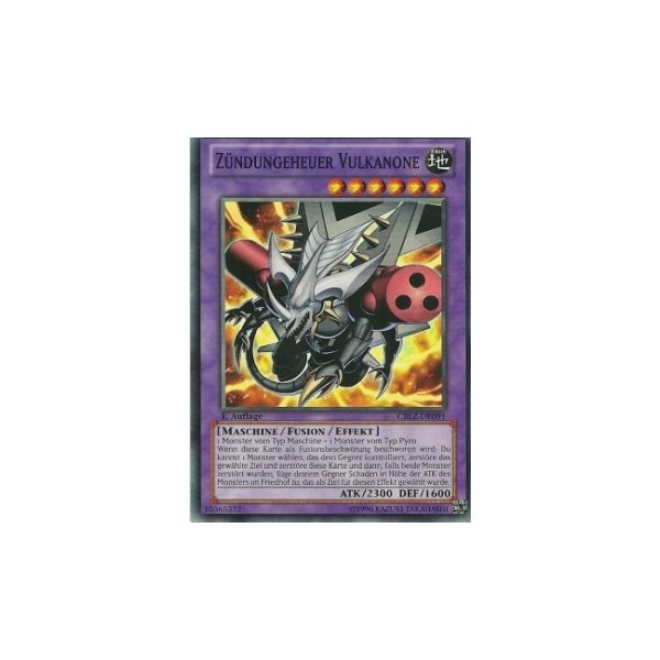 Z&uuml;ndungeheuer Vulkanone CBLZ-DE091