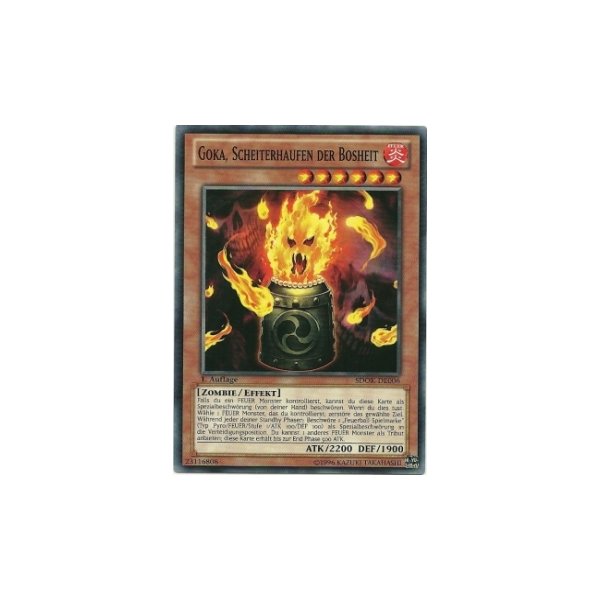 Goka, Scheiterhaufen der Bosheit SDOK-DE006