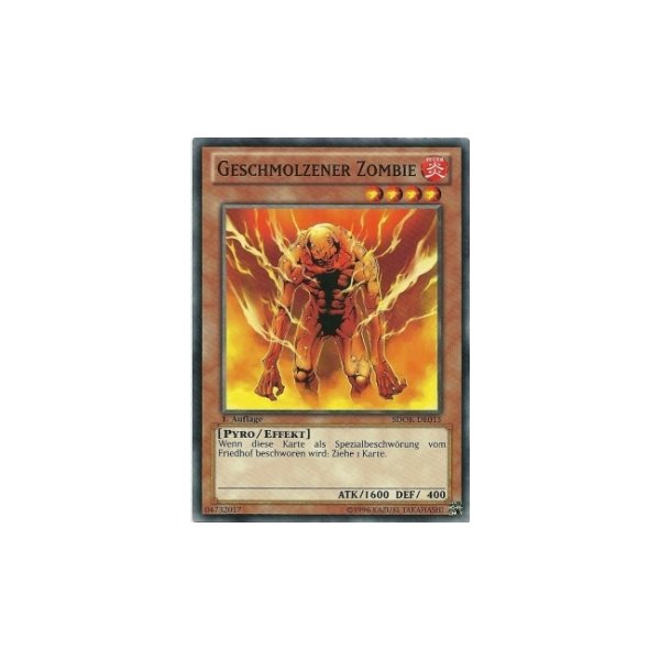 Geschmolzener Zombie SDOK-DE015