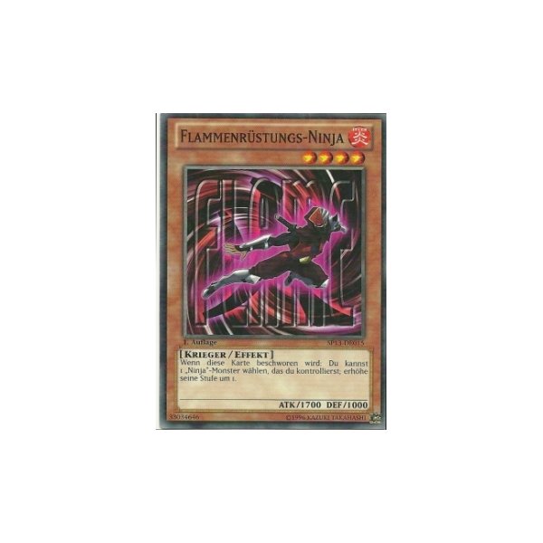 Flammenr&uuml;stungs-Ninja STARFOIL SP13-DE015
