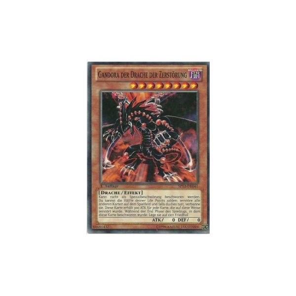 Gandora der Drache der Zerst&ouml;rung STARFOIL SP13-DE041