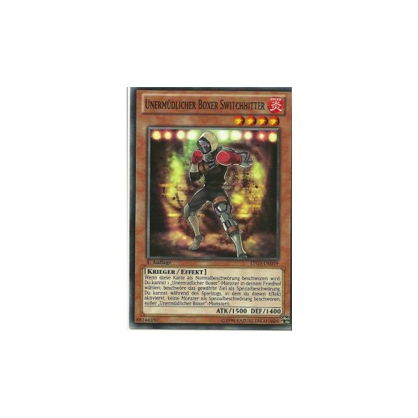 Unerm&uuml;dlicher Boxer Switchhitter LTGY-DE019