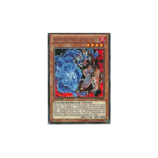 Bruderschaft der Feuerfaust - B&uuml;ffel LTGY-DE029