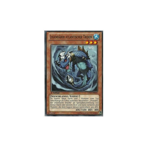 Legend&auml;rer atlantischer Tridon LTGY-DE033