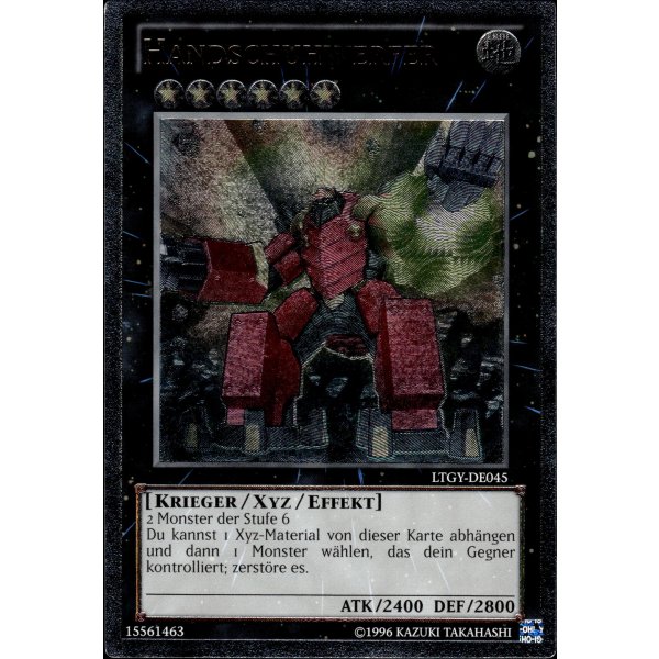 Handschuhwerfer (Ultimate Rare) LTGY-DE045umr