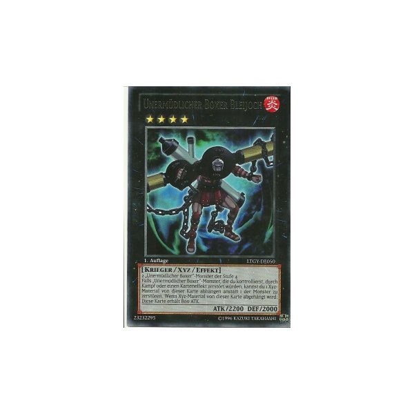 Unerm&uuml;dlicher Boxer Bleijoch LTGY-DE050