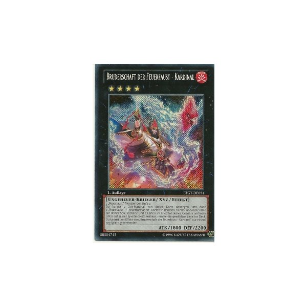 Bruderschaft der Feuerfaust - Kardinal LTGY-DE054