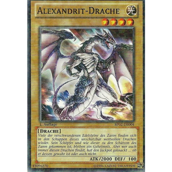 Alexandrit-Drache MOSAIC RARE BP02-DE004