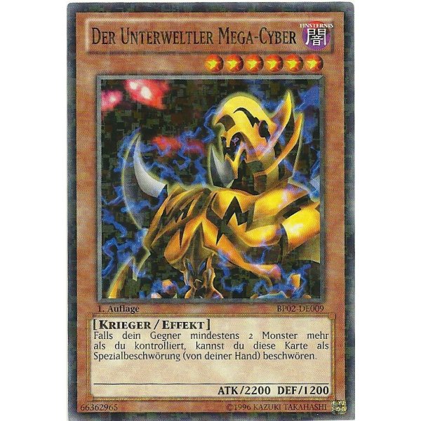 Der Unterweltler Mega-Cyber MOSAIC RARE BP02-DE009