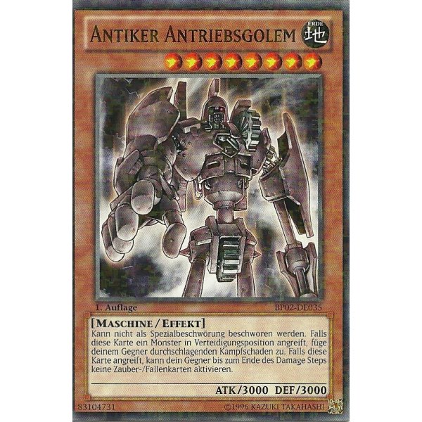 Antiker Antriebsgolem MOSAIC RARE BP02-DE035