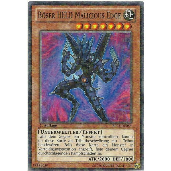 B&ouml;ser HELD Malicious Edge MOSAIC RARE BP02-DE054