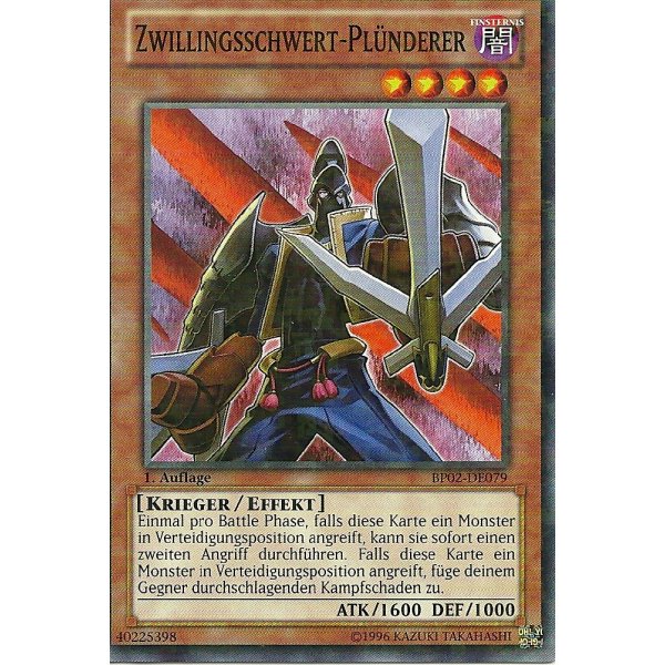 Zwillingsschwert-Pl&uuml;nderer MOSAIC RARE BP02-DE079