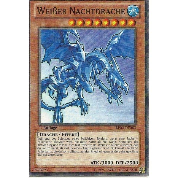 Wei&szlig;er Nachtdrache MOSAIC RARE BP02-DE083
