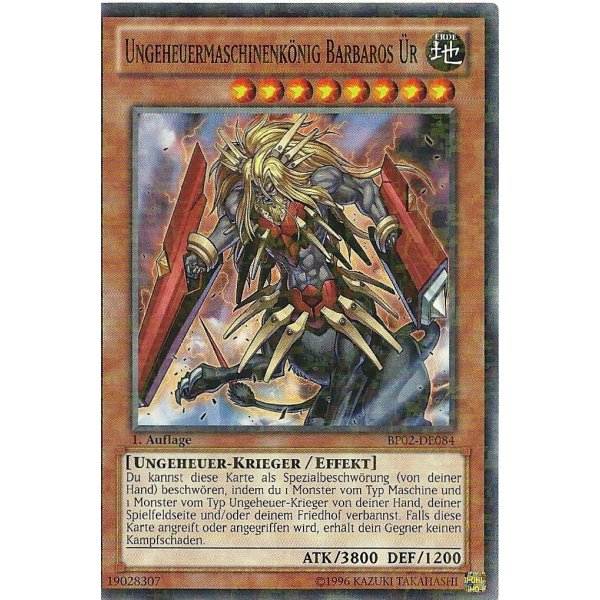 Ungeheuermaschinenk&ouml;nig Barbaros &Uuml;r MOSAIC RARE BP02-DE084