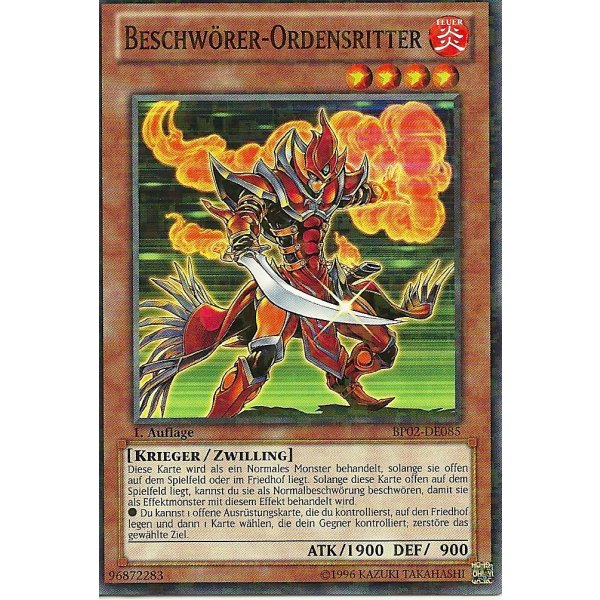 Beschw&ouml;rer-Ordensritter MOSAIC RARE BP02-DE085