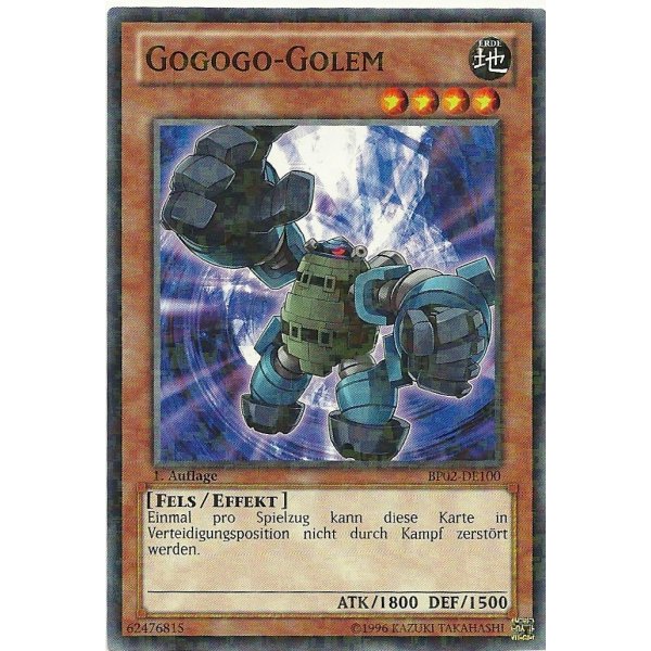 Gogogo-Golem MOSAIC RARE BP02-DE100