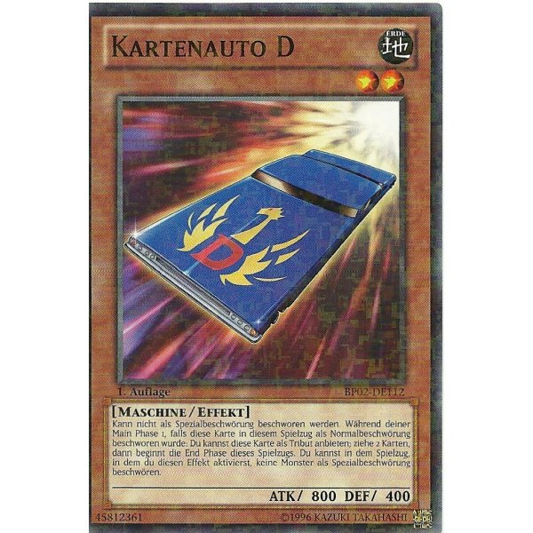 Kartenauto D MOSAIC RARE BP02-DE112