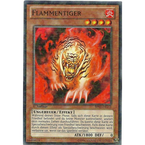 Flammentiger MOSAIC RARE BP02-DE113