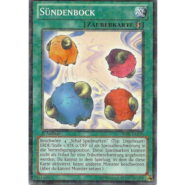 S&uuml;ndenbock MOSAIC RARE BP02-DE136