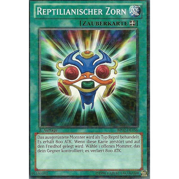 Reptilianischer Zorn MOSAIC RARE BP02-DE156