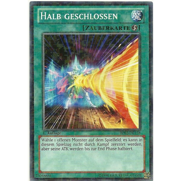 Halb geschlossen MOSAIC RARE BP02-DE158