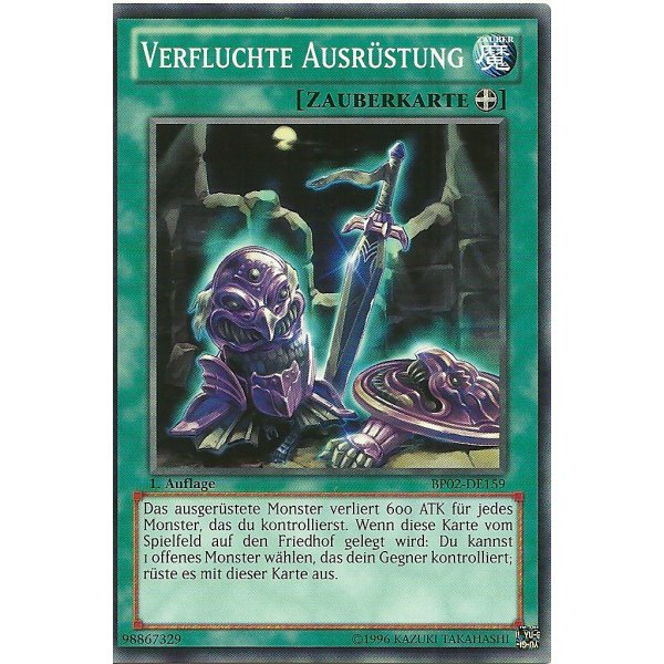 Verfluchte Ausr&uuml;stung MOSAIC RARE BP02-DE159