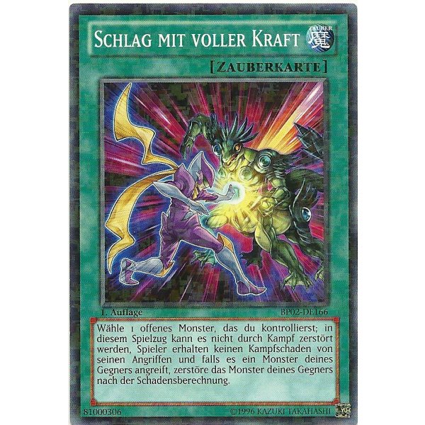 Schlag mit voller Kraft MOSAIC RARE BP02-DE166