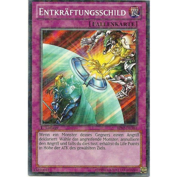 Entkr&auml;ftungsschild MOSAIC RARE BP02-DE181