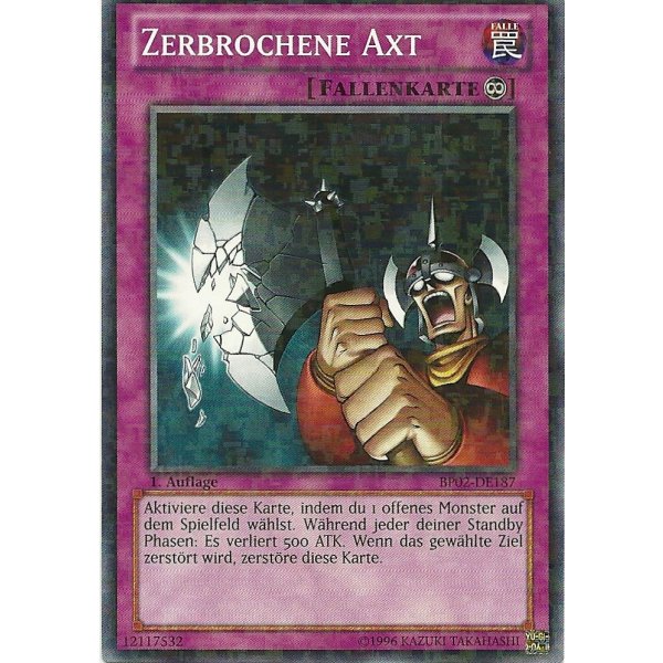 Zerbrochene Axt MOSAIC RARE BP02-DE187