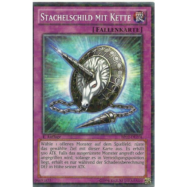 Stachelschild mit Kette MOSAIC RARE BP02-DE214