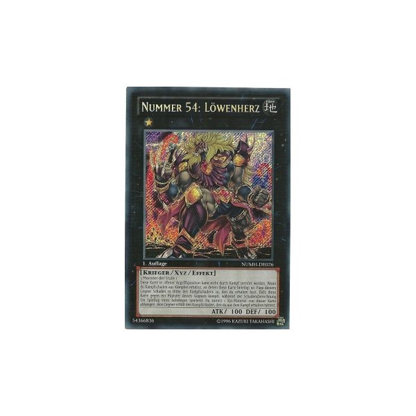 Nummer 54: L&ouml;wenherz NUMH-DE026