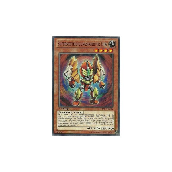 Superverteidigungsroboter L&ouml;w JOTL-DE006