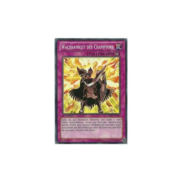 Wachsamkeit des Champions SDBE-DE039
