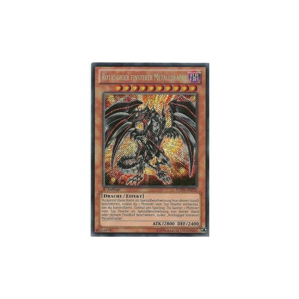 Rot&auml;ugiger finsterer Metalldrache LCJW-DE050