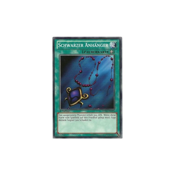 Schwarzer Anh&auml;nger LCJW-DE123