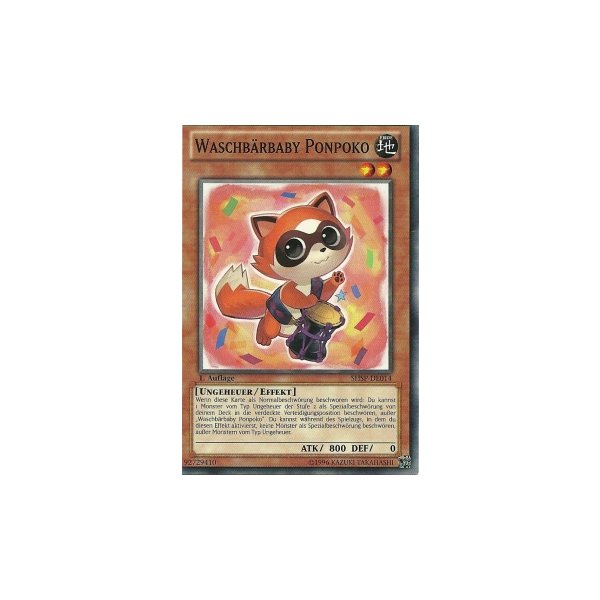 Waschb&auml;rbaby Ponpoko SHSP-DE014